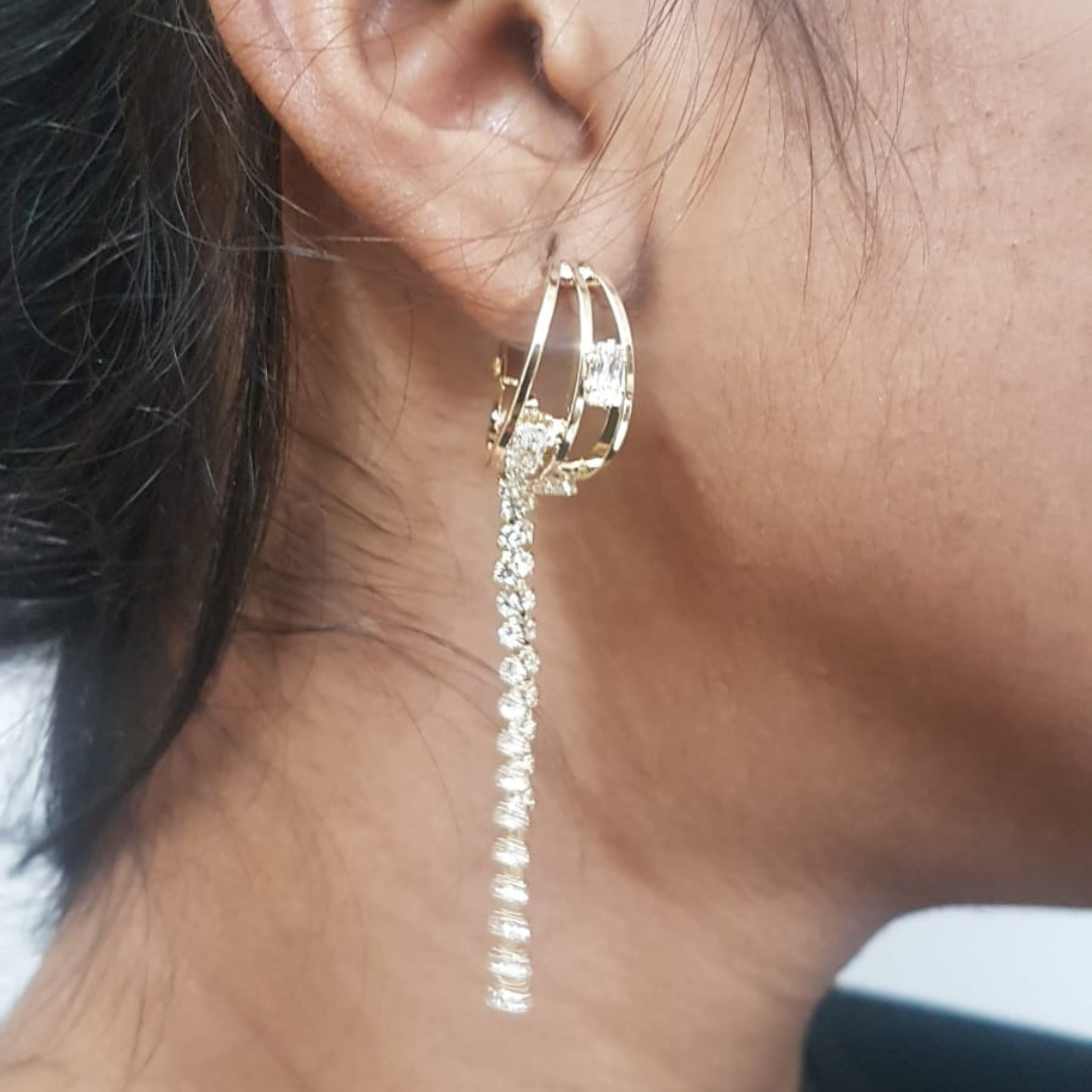 Dream Girl Hoop Tassels
