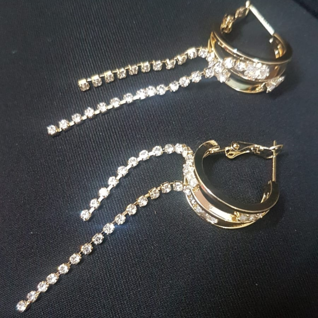 Dream Girl Hoop Tassels