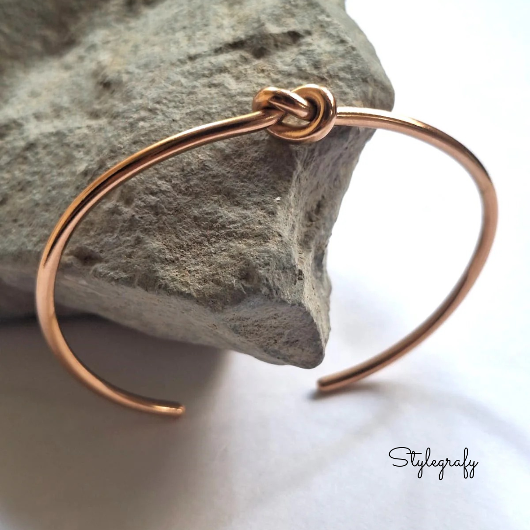 Rosegold knot Bracelet