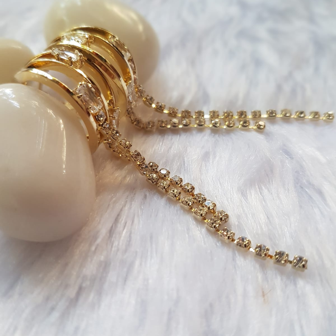 Dream Girl Hoop Tassels