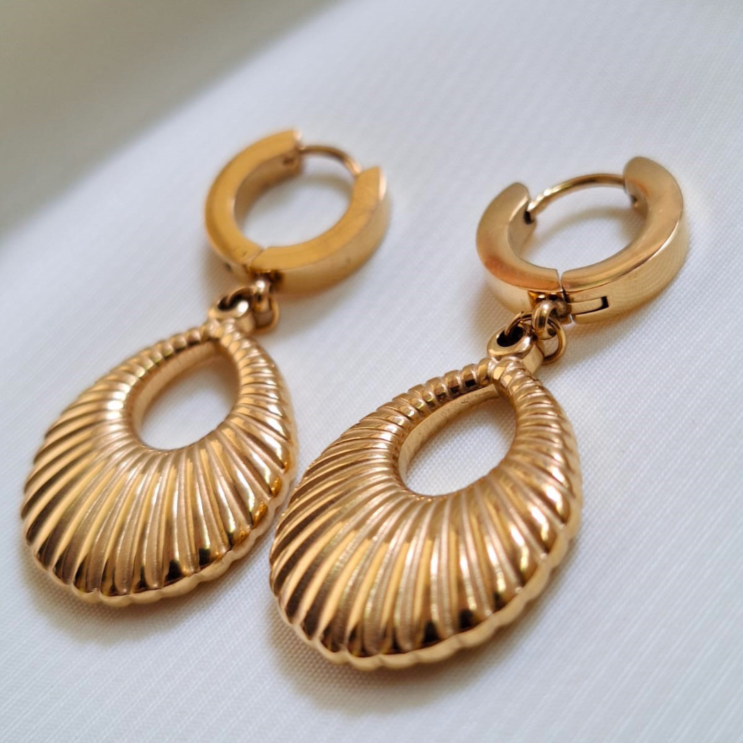 Fringe Hoop Earrings