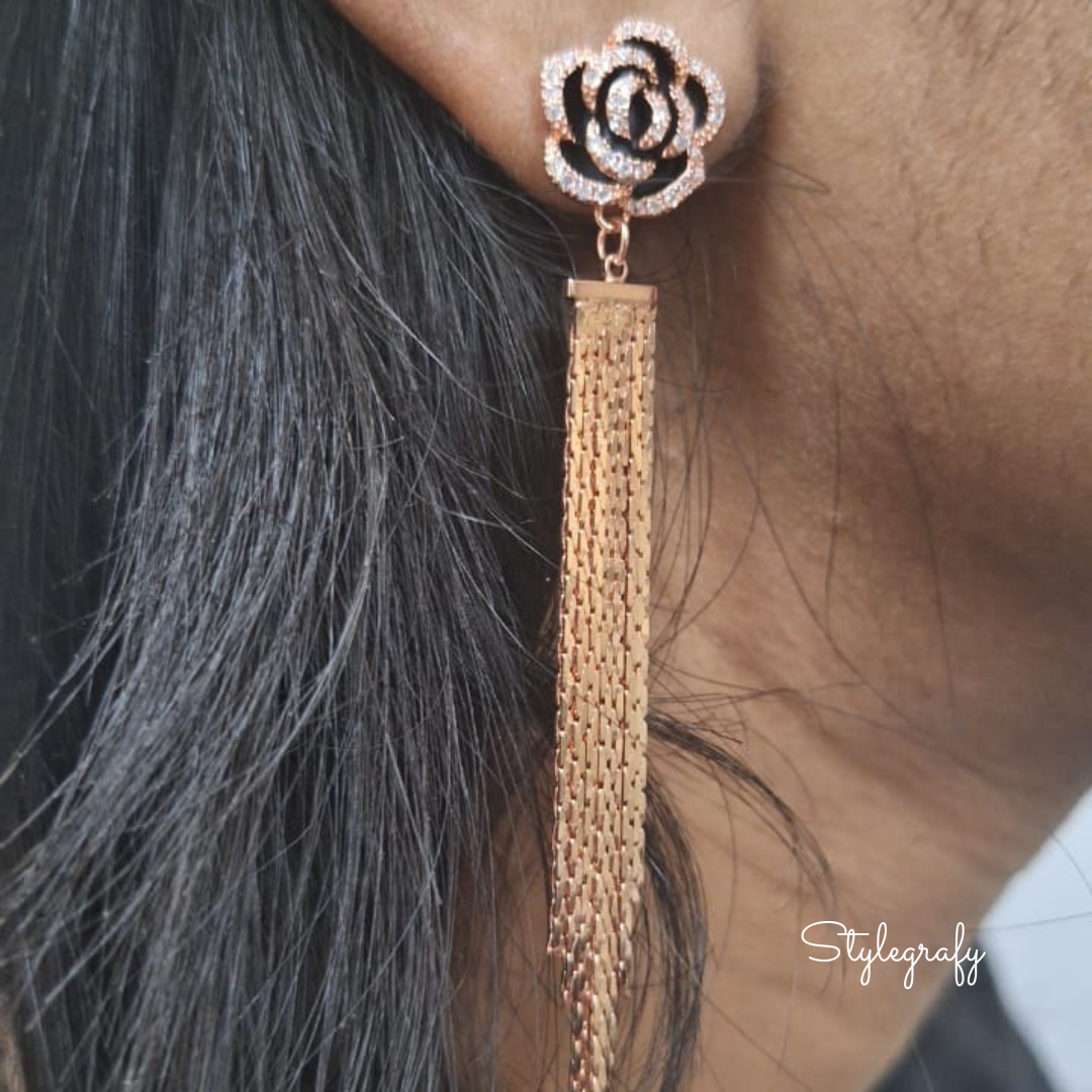 Black Rose Tassels