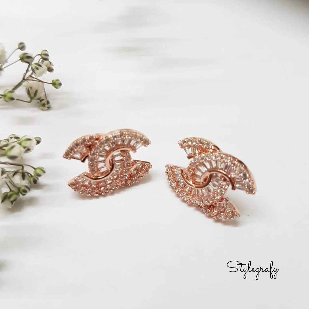 U and Me Statement Studs
