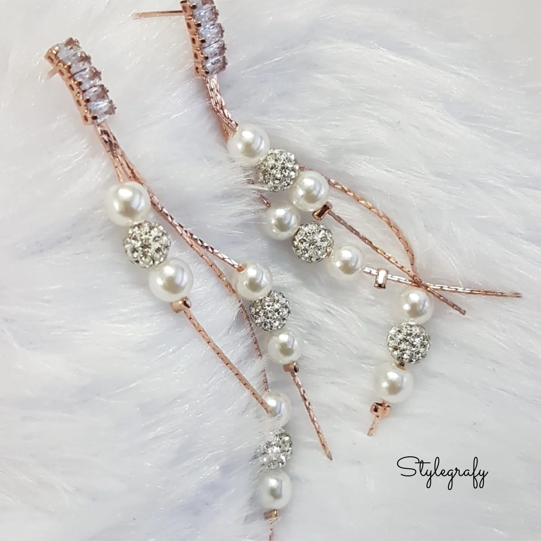 Floating Pearls Tassels