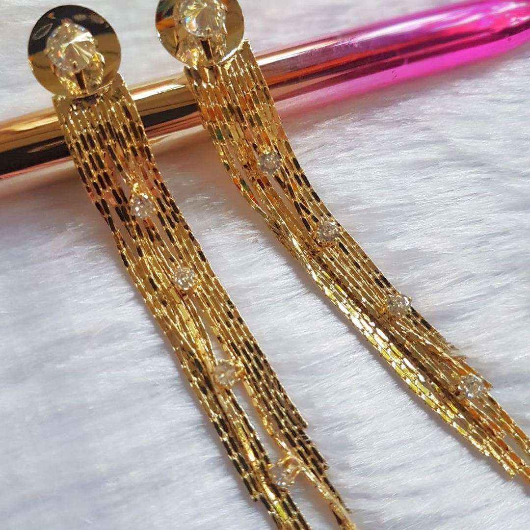 Mine Forever Golden Tassels