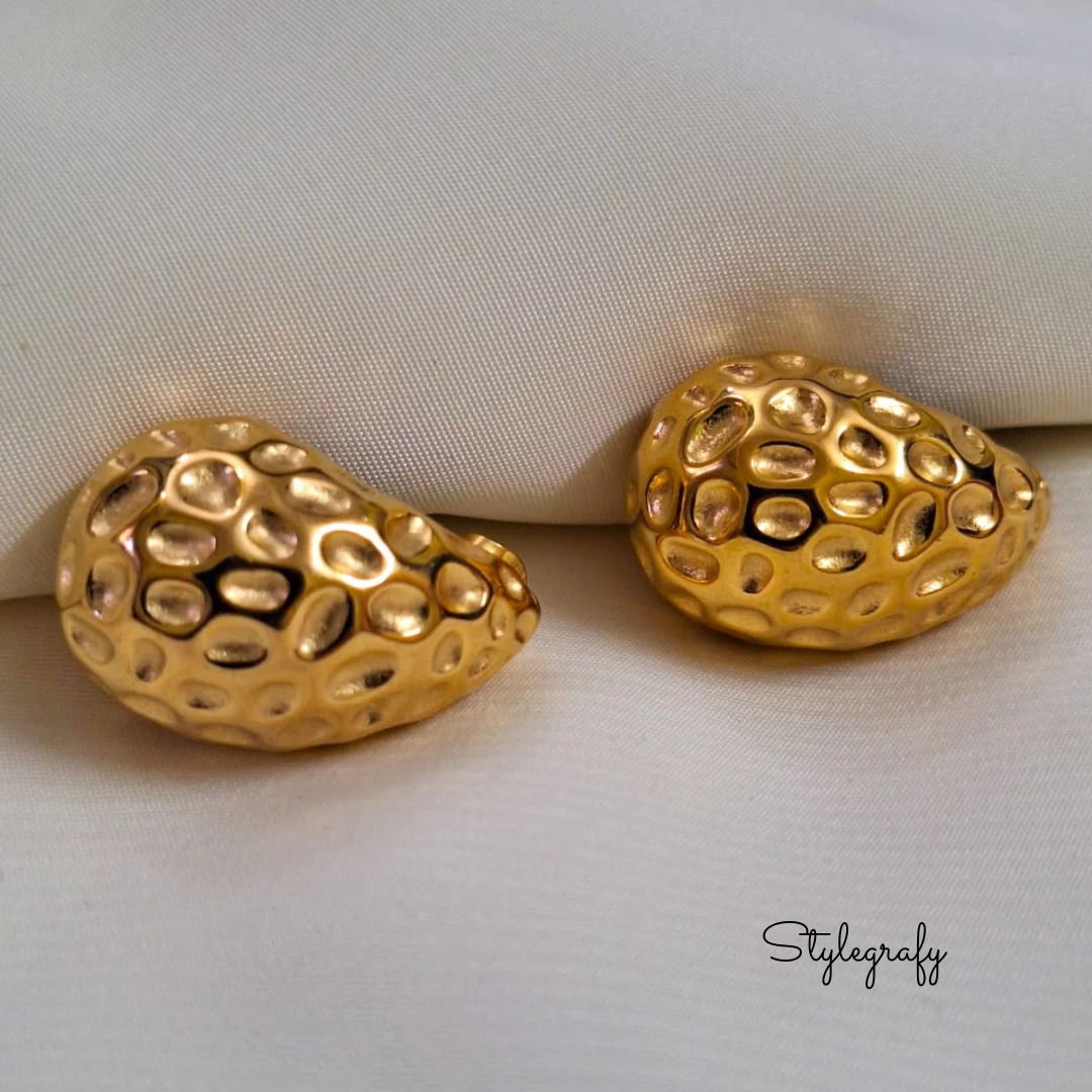 Hammered Teardrops