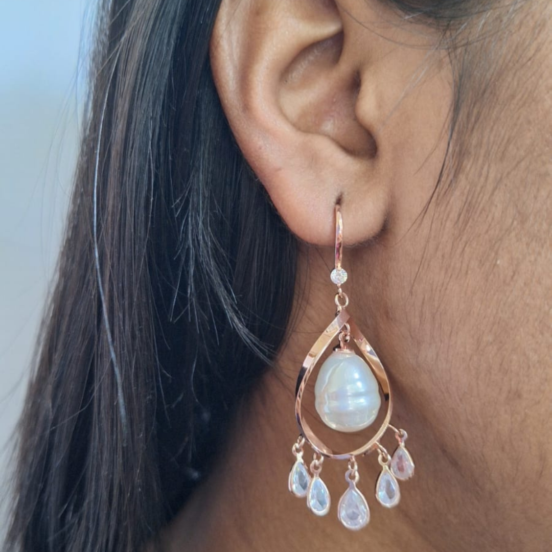 Royal Pearl Dangle Drops