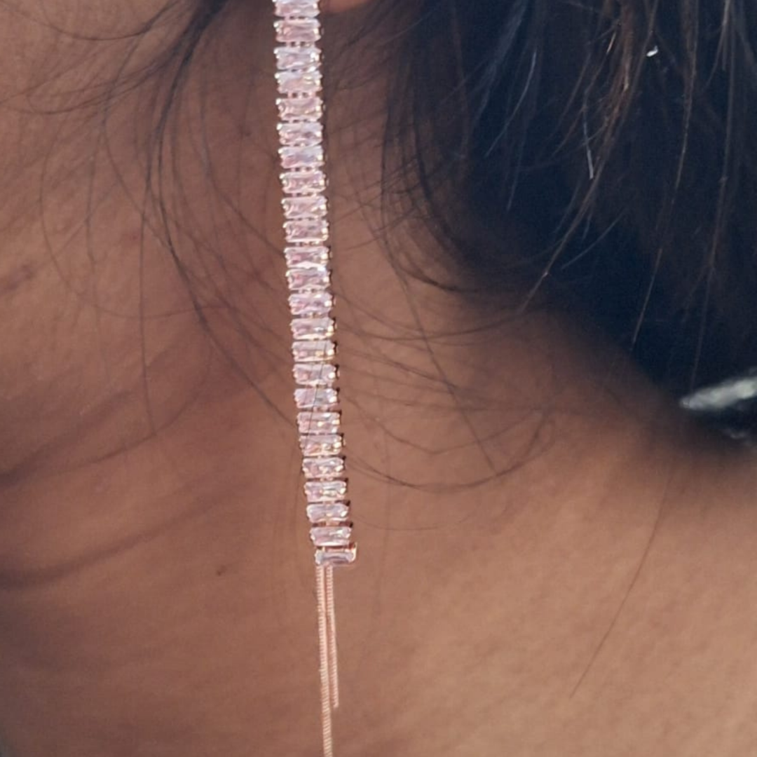 Lucid Stack Chain Earrings
