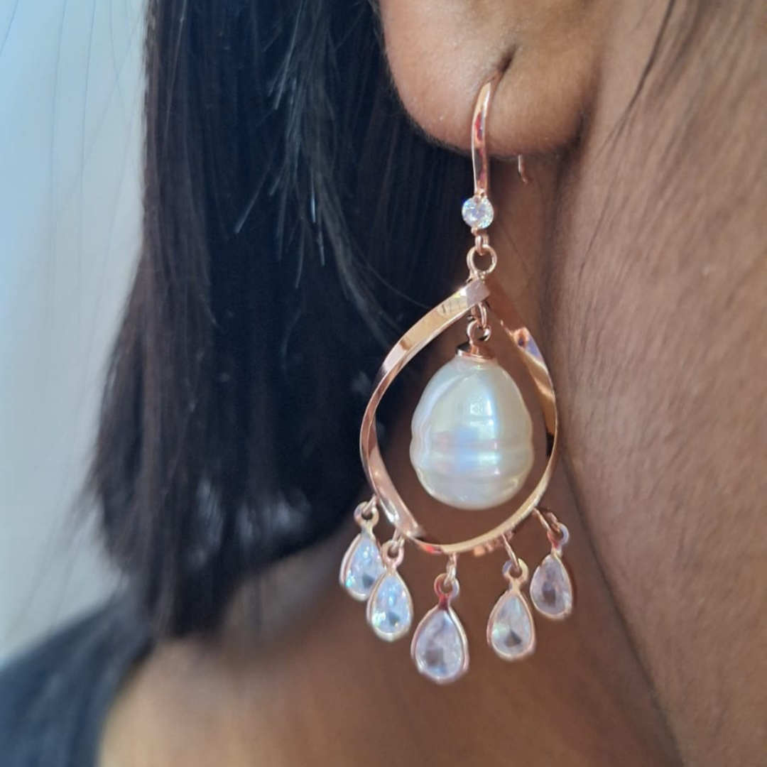 Royal Pearl Dangle Drops