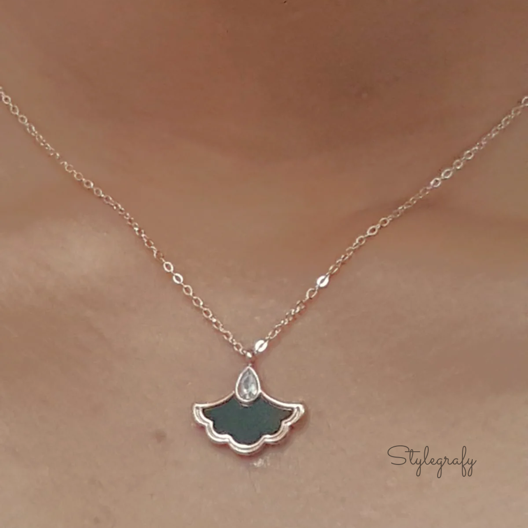 Fan Skirt Necklace