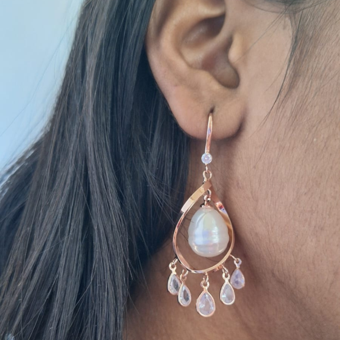 Royal Pearl Dangle Drops