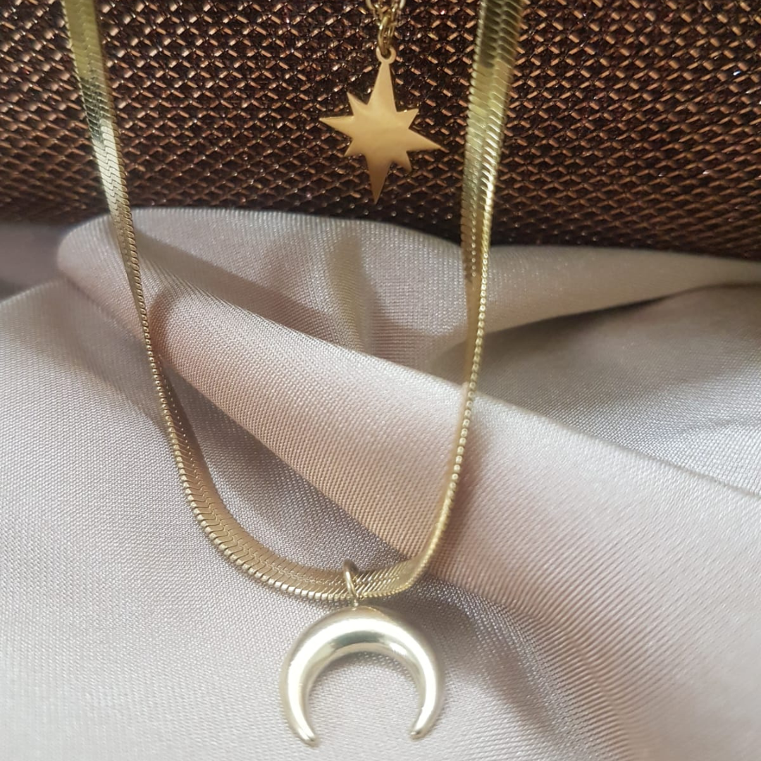 Galaxy Layer Snake Chain