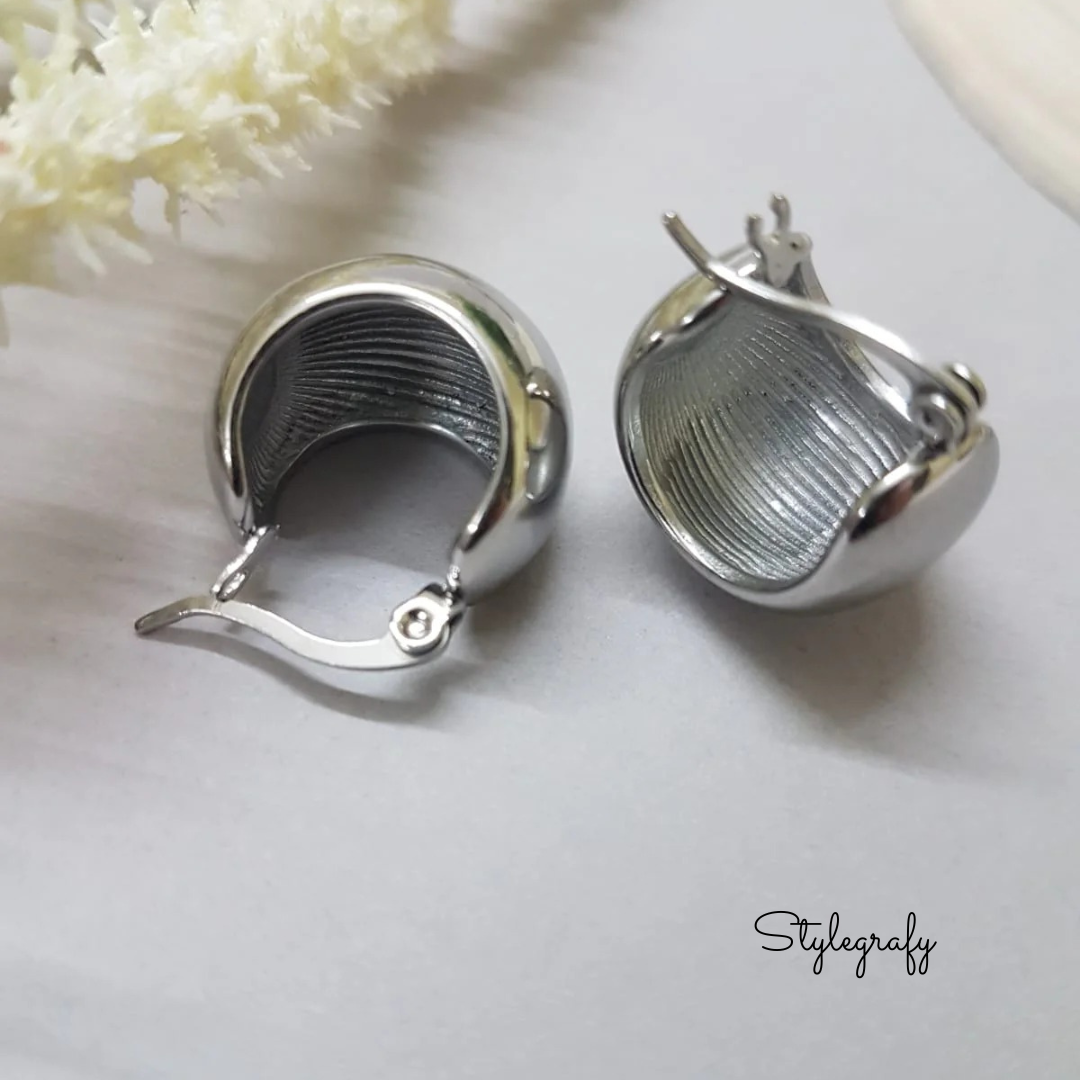 Silver Moonlit Huggies