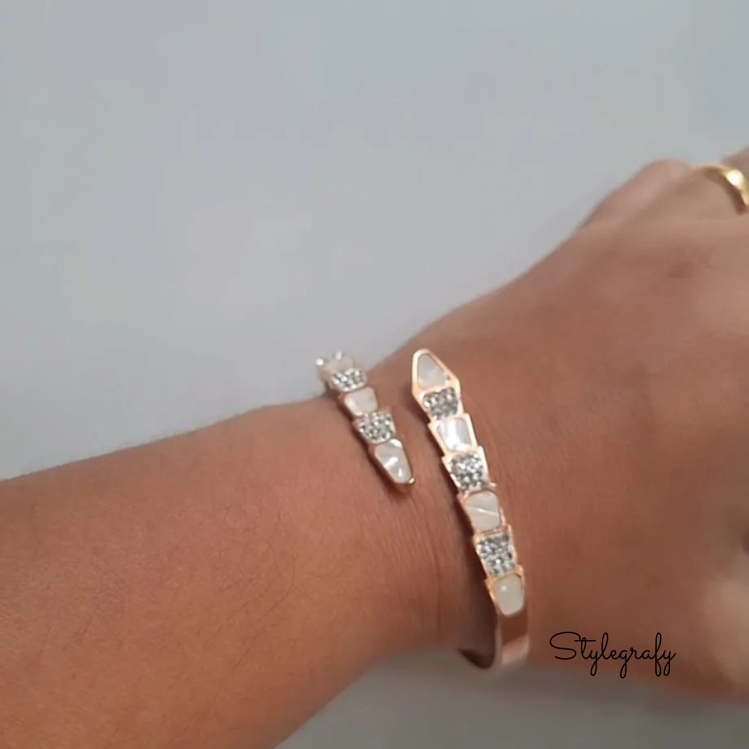 Rosegold Alberta Cuff Bracelet