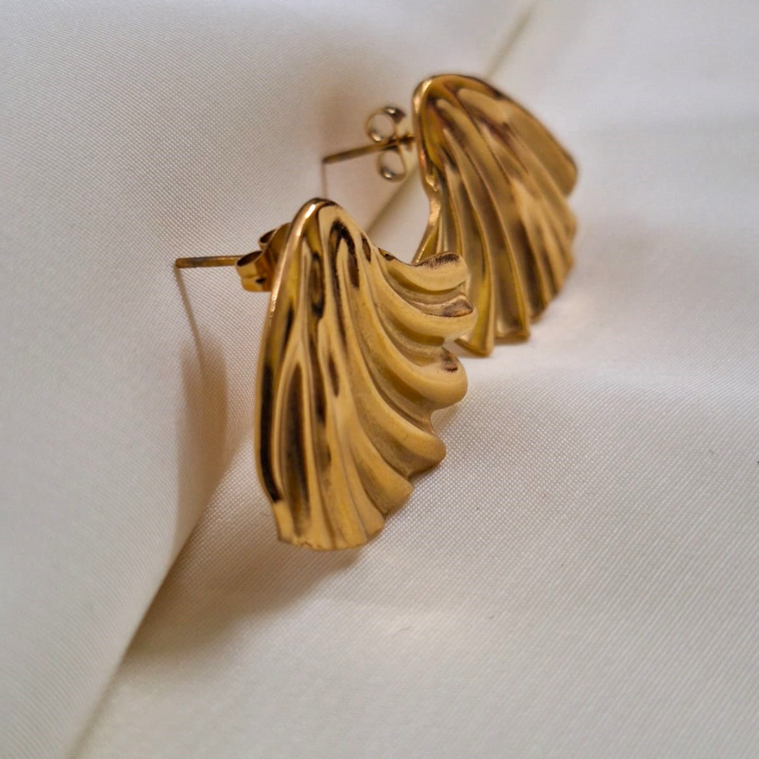 Seashell Studs