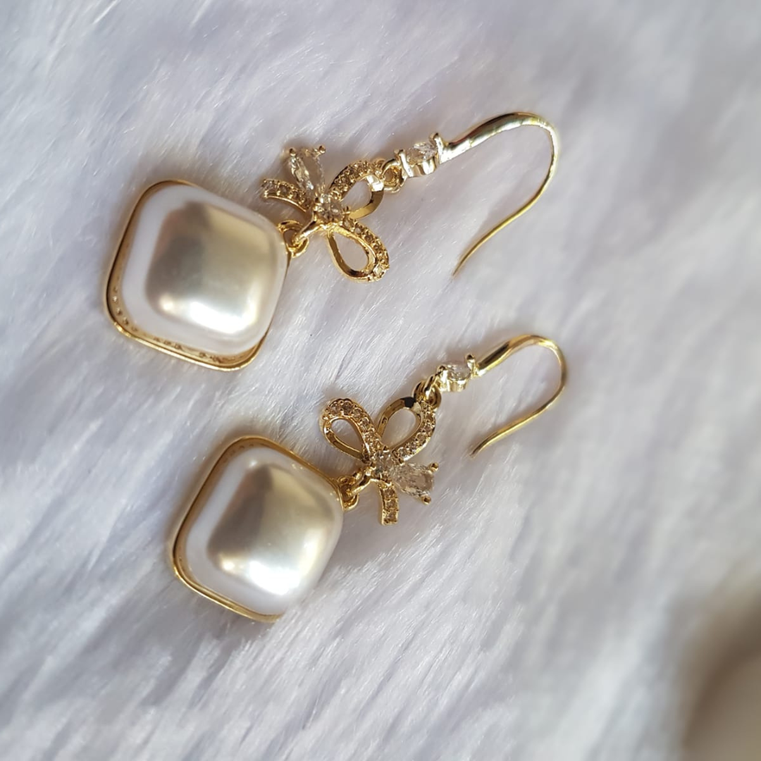 Tie the Knot Drop Earrings
