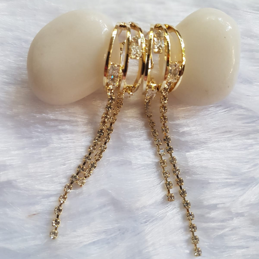 Dream Girl Hoop Tassels