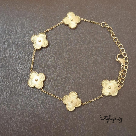 Four Leaf Clover Bracelet