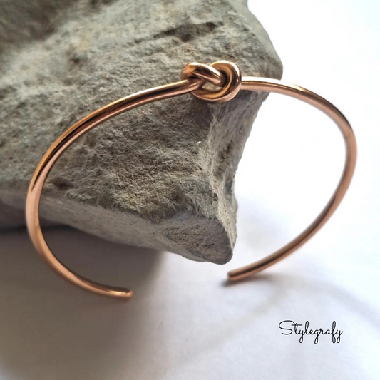Rosegold knot Bracelet
