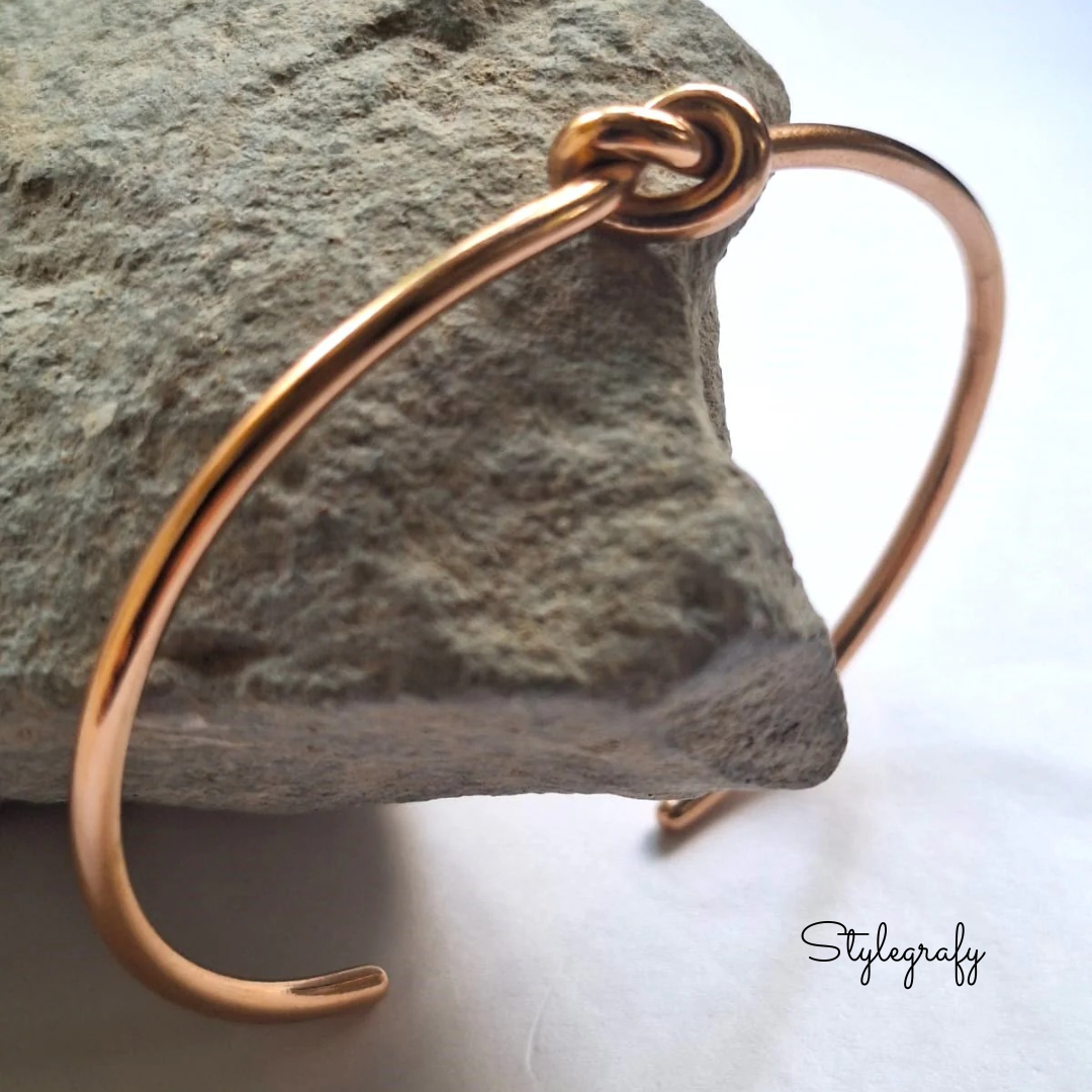 Rosegold knot Bracelet