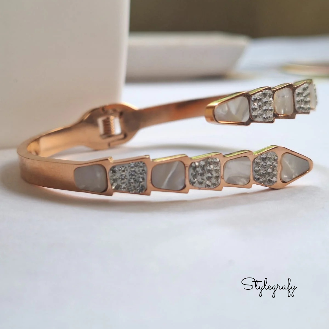 Rosegold Alberta Cuff Bracelet