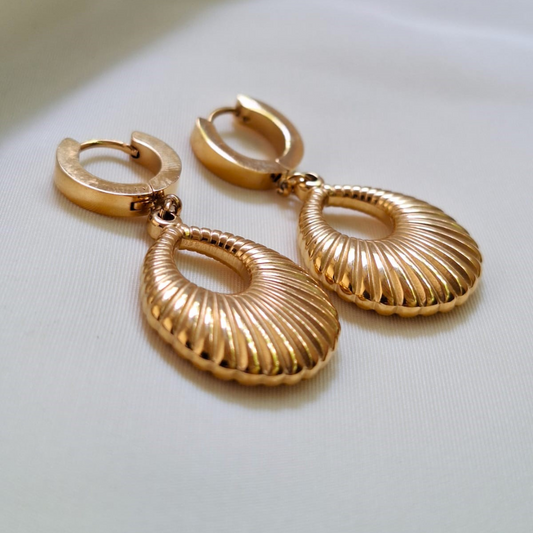Fringe Hoop Earrings