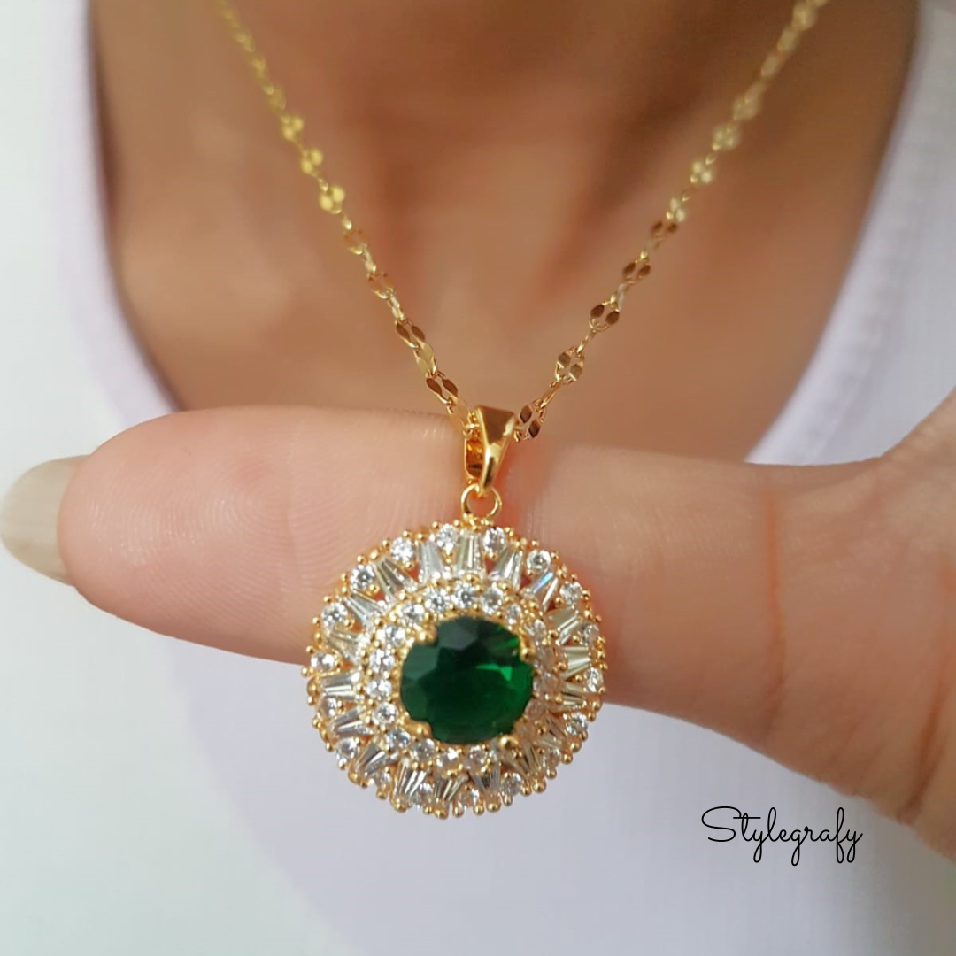 Green Core Necklace