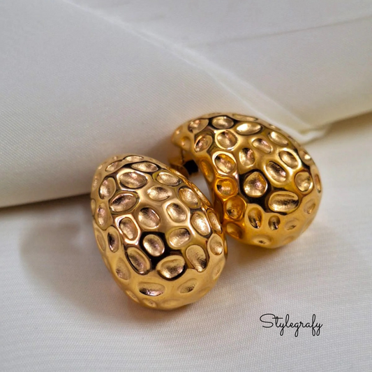 Hammered Teardrops
