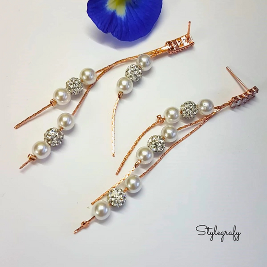 Floating Pearls Tassels