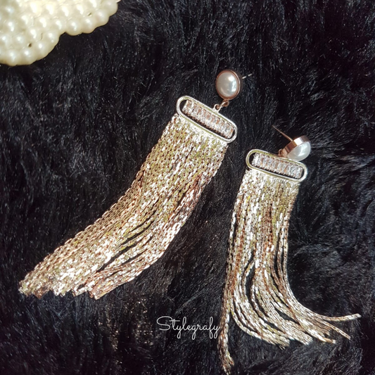 Simply Flawless Tassel Earrings