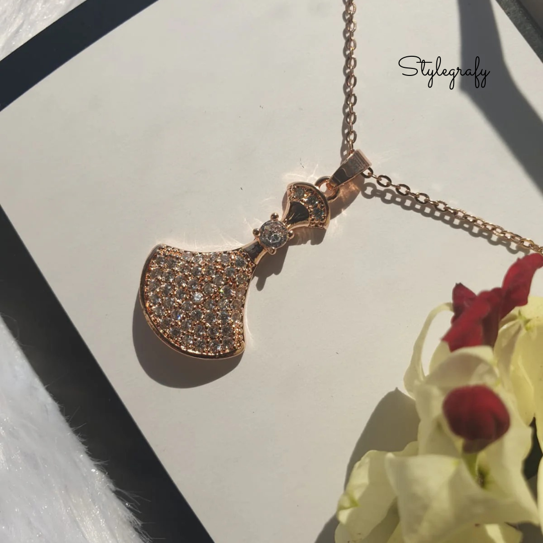 Perfume Bottle Necklace