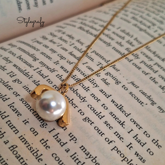 Chunky One Pearl Necklace