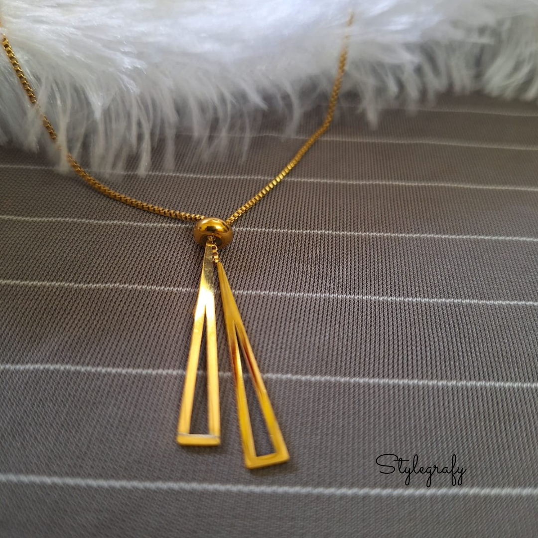 Double Cone Necklace