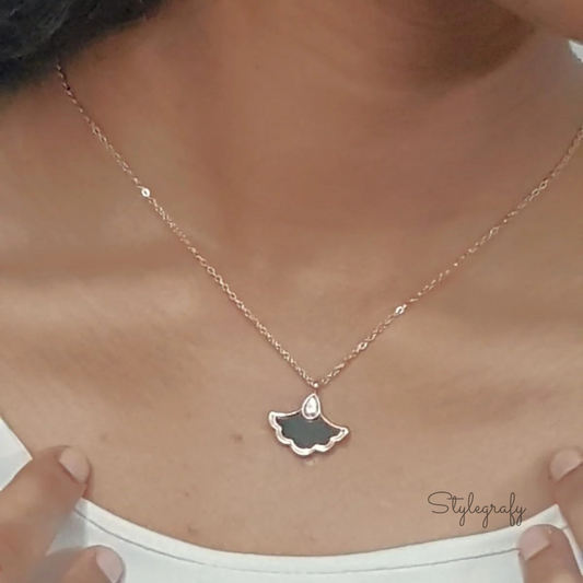 Fan Skirt Necklace