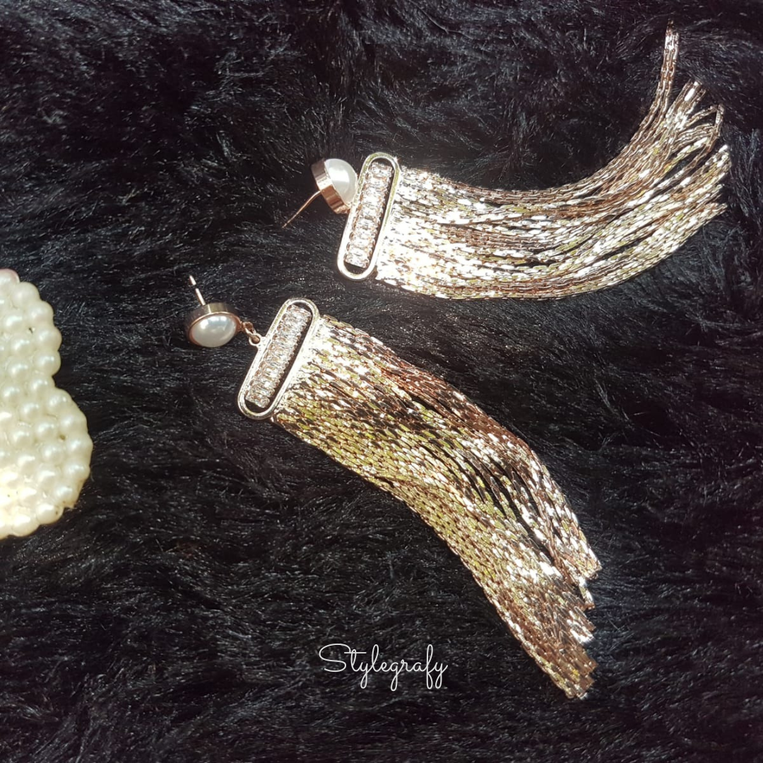 Simply Flawless Tassel Earrings