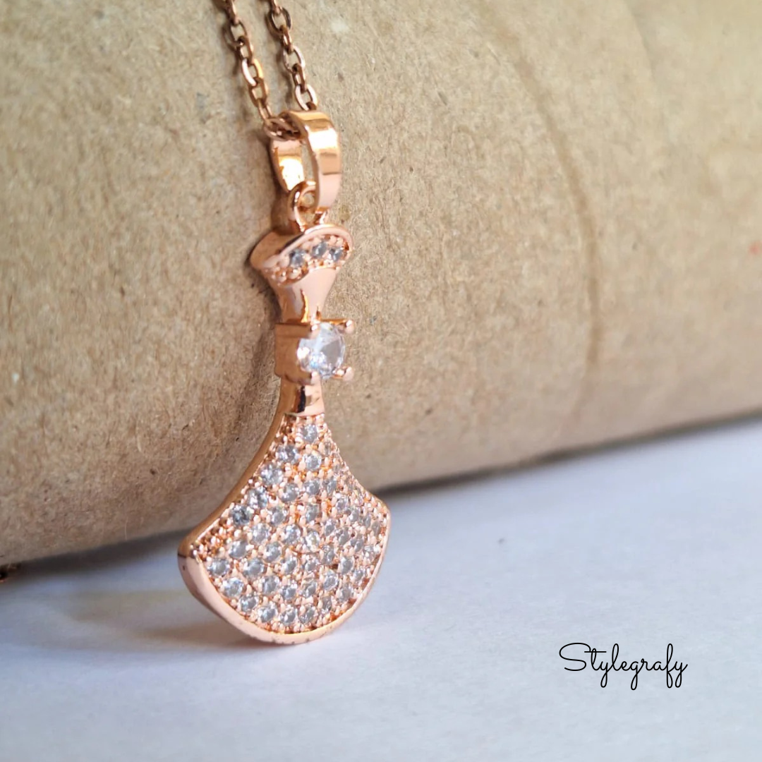 Perfume Bottle Necklace