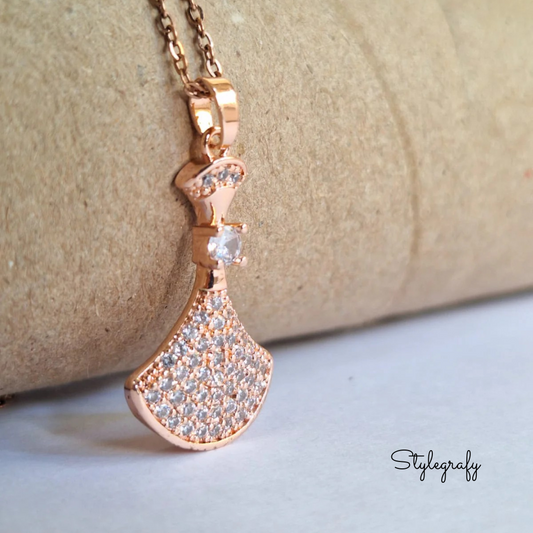 Perfume Bottle Necklace