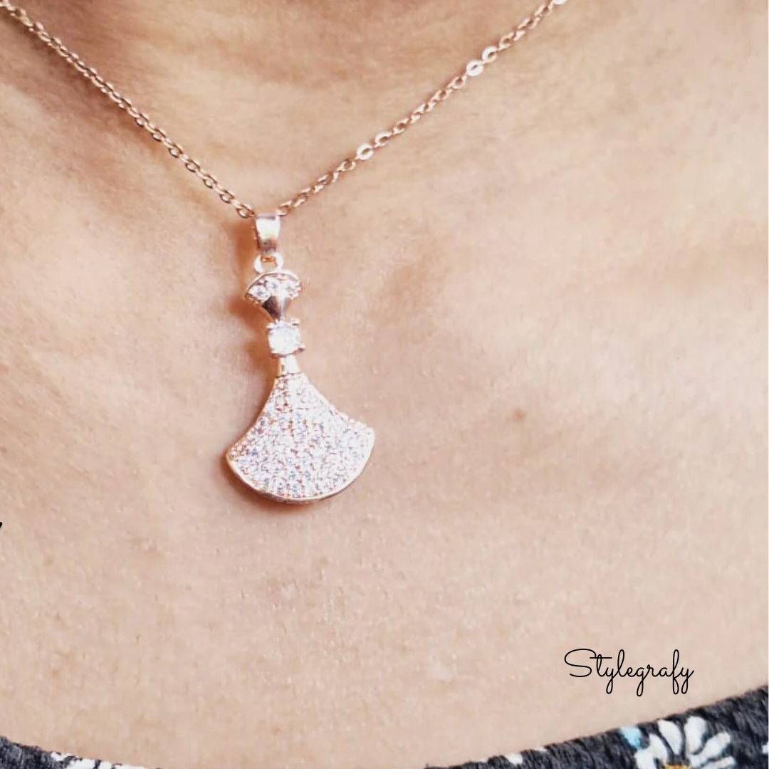 Perfume Bottle Necklace