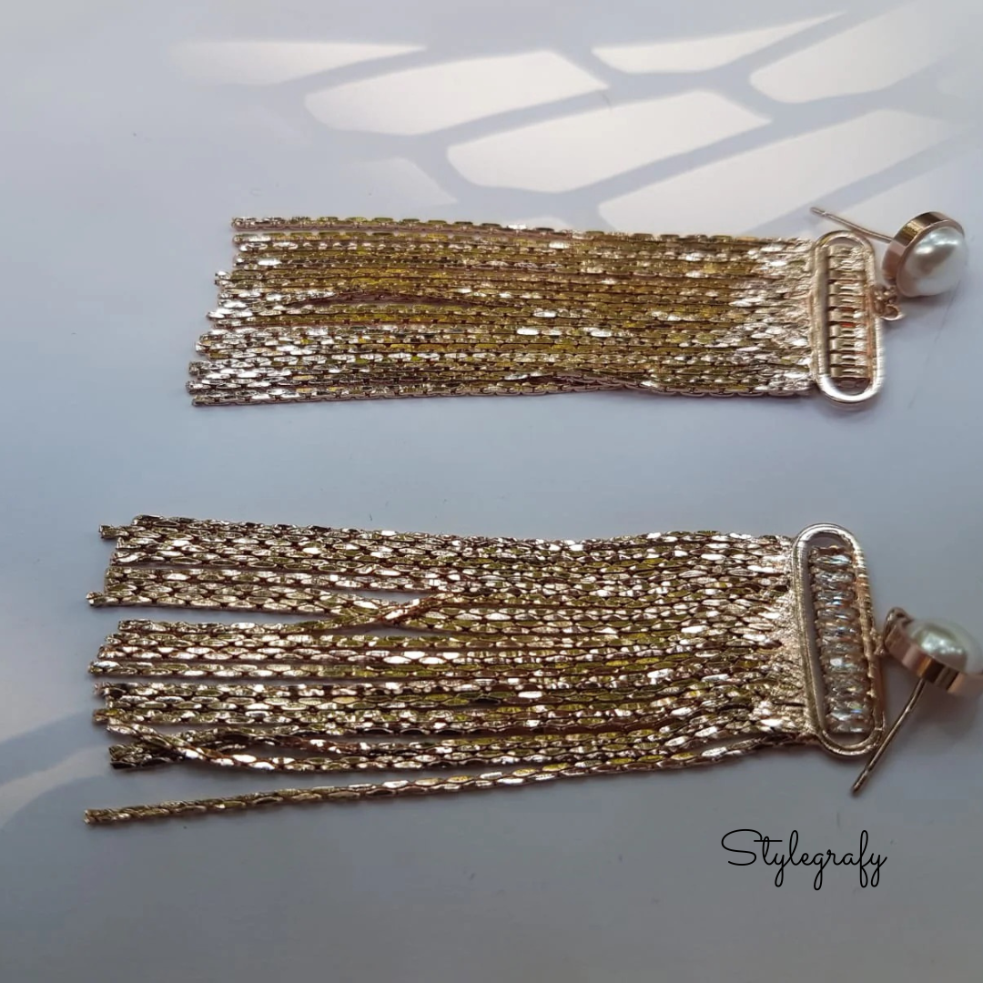 Simply Flawless Tassel Earrings