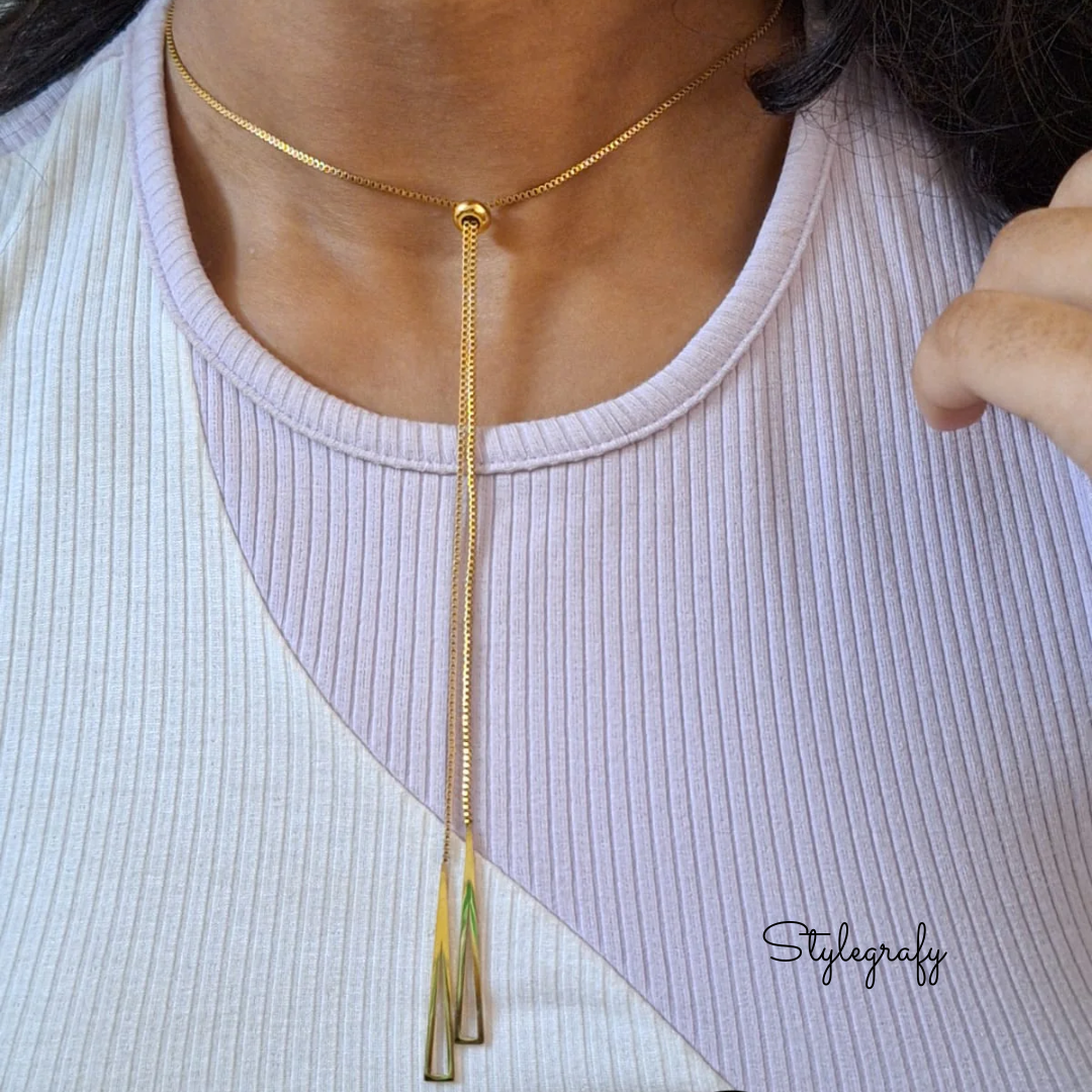 Double Cone Necklace