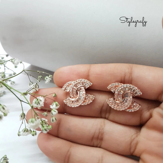 U and Me Statement Studs