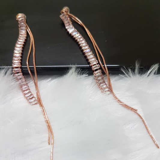 Lucid Stack Chain Earrings