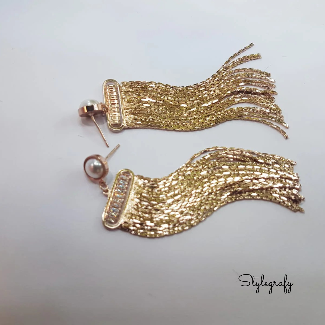 Simply Flawless Tassel Earrings