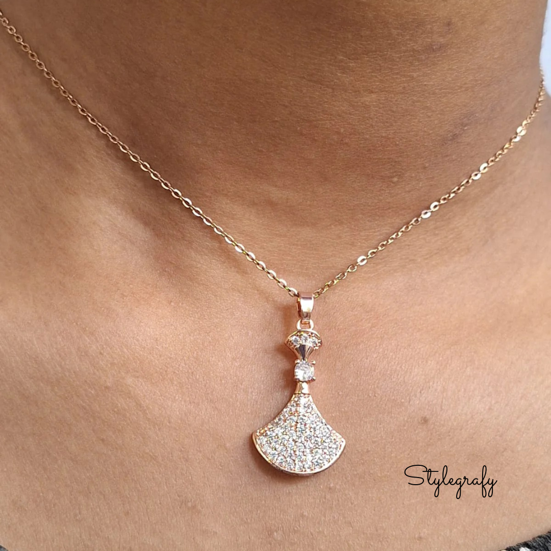 Perfume Bottle Necklace