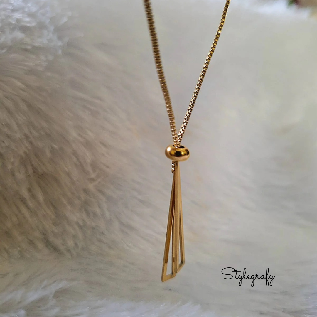 Double Cone Necklace