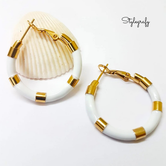 Cherish It Hoop Earrings