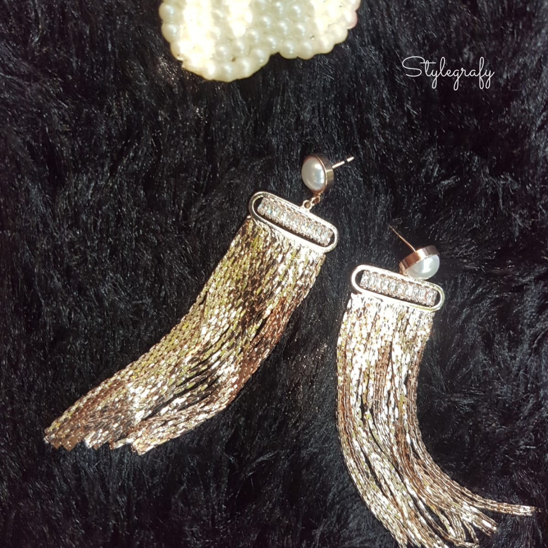 Simply Flawless Tassel Earrings