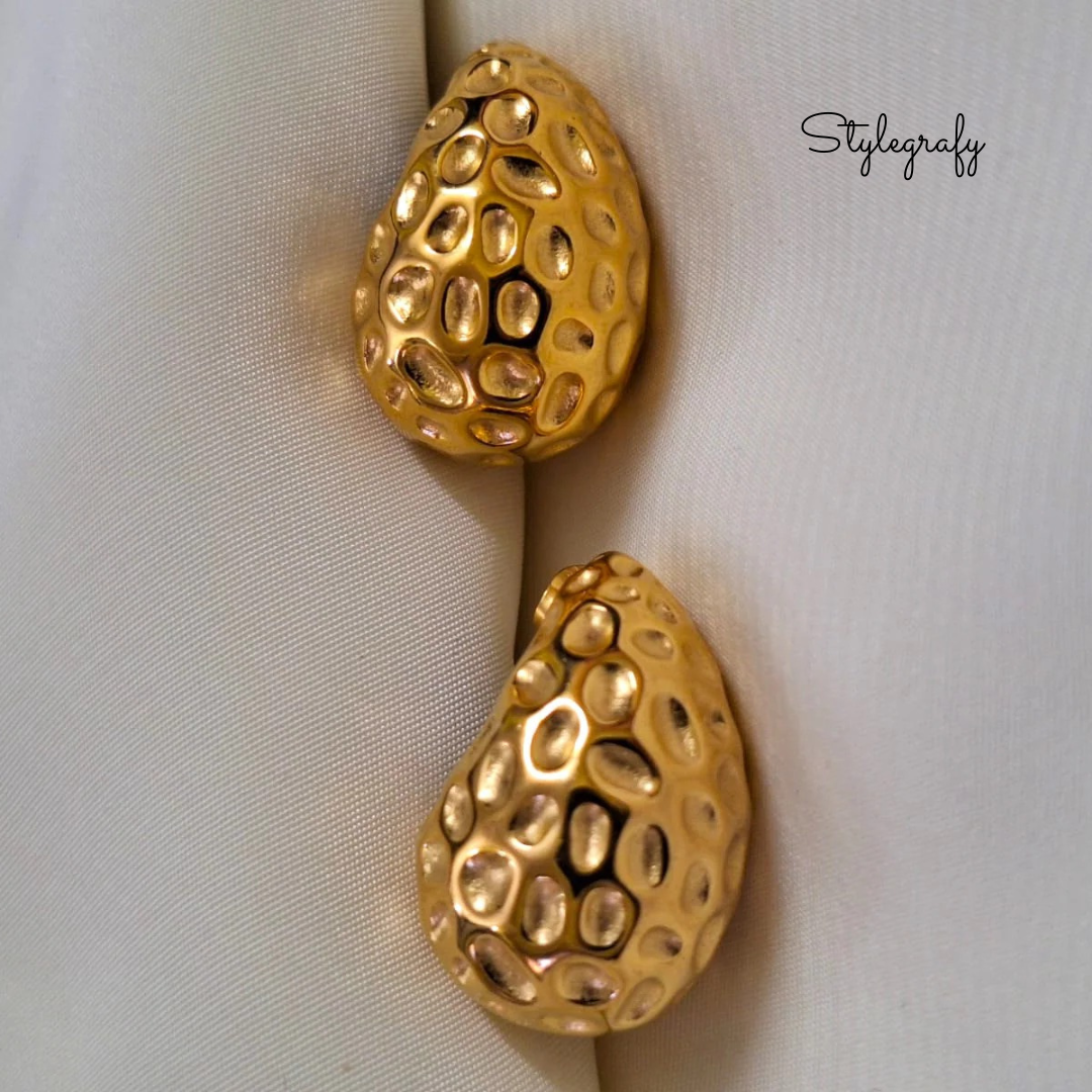 Hammered Teardrops