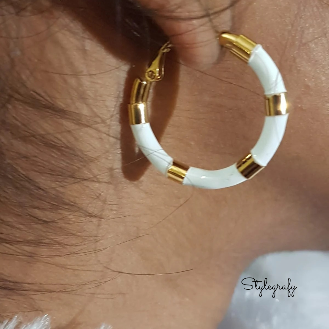 Cherish It Hoop Earrings