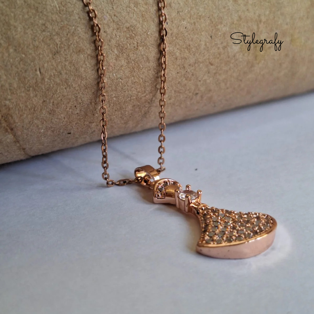 Perfume Bottle Necklace
